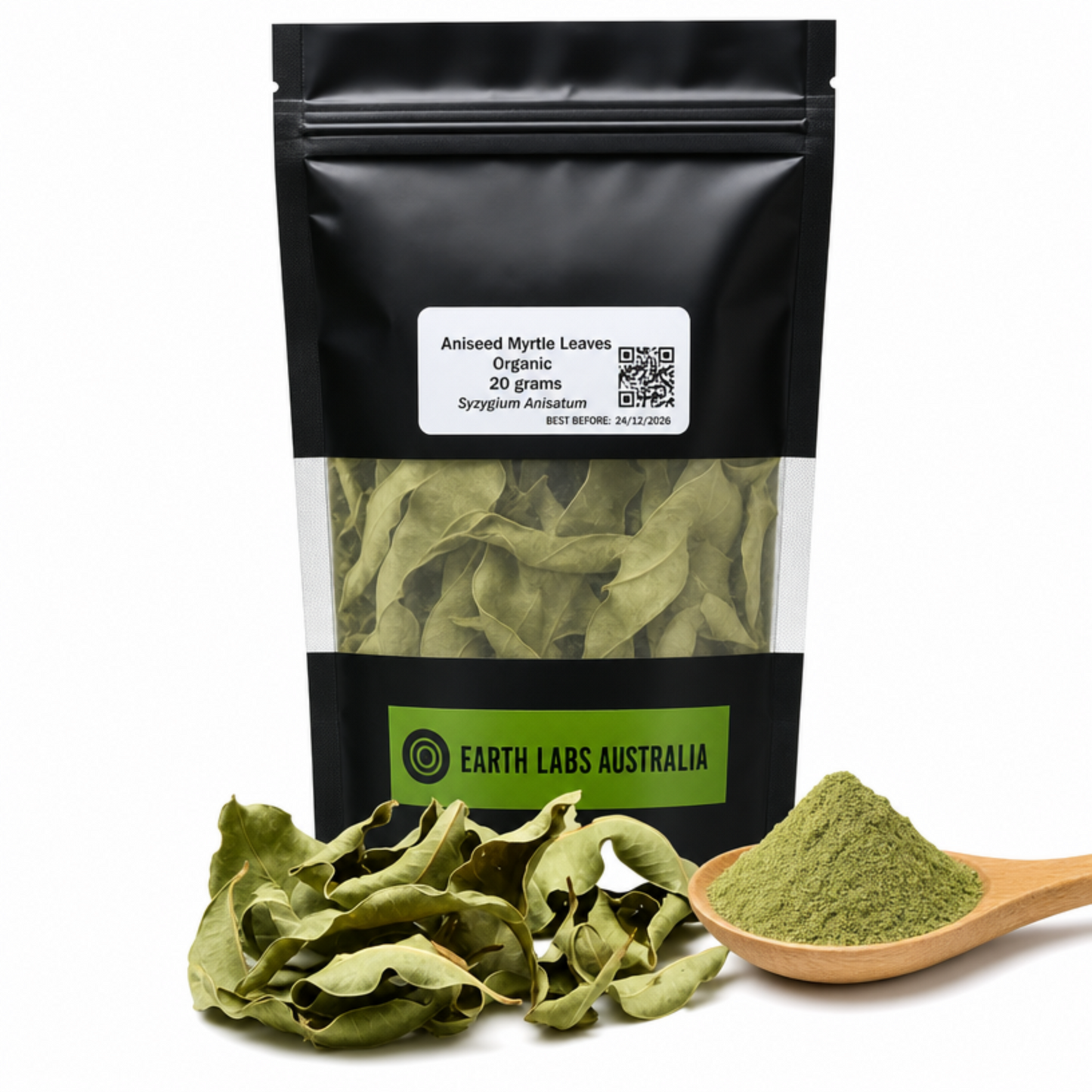 Organic Aniseed Myrtle Leaves:20 grams Syzygium Anisatum