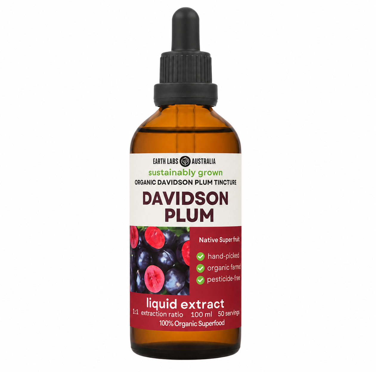 6 Bottles Davidson Plum Tincture 100 ml (Wholesale)